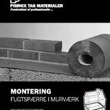 Monteringsvejledning Fugtspærre I Murværk Juni 2017 Side 01