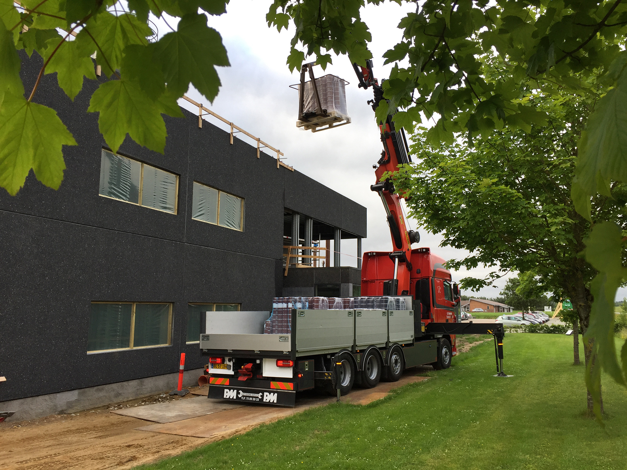 Transport Phønix Tag Materialer IMG 0210 We