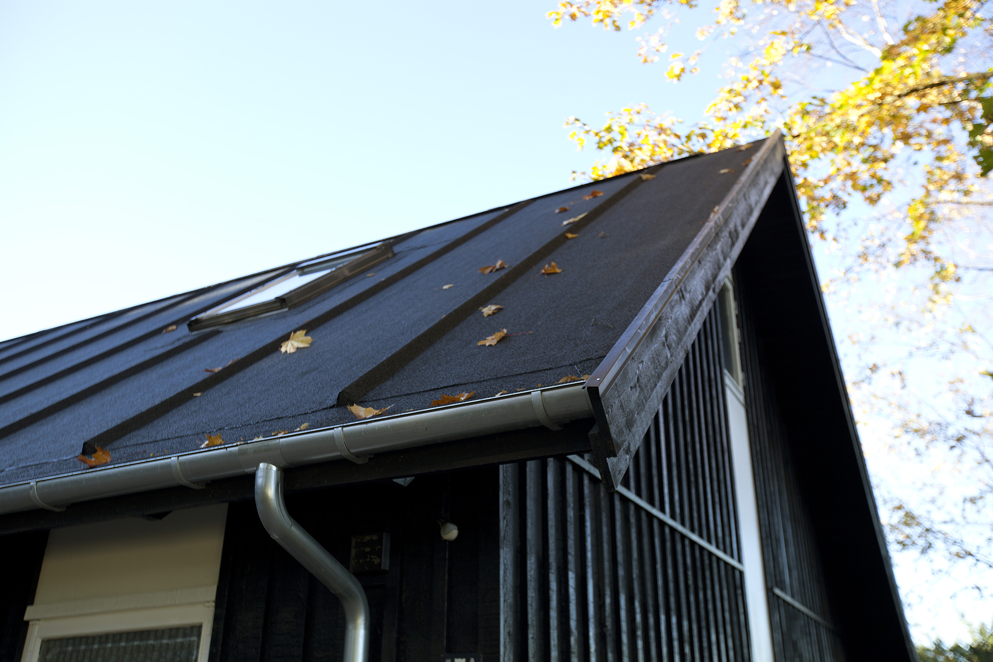 Renovering Med Listedækning Tagpap 2