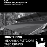 Monteringsvejledning Mekanisk Fastgjort Tagdækning 2018