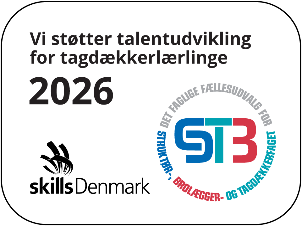 DM Sponsormærkat 2026 Tagdækker RGB