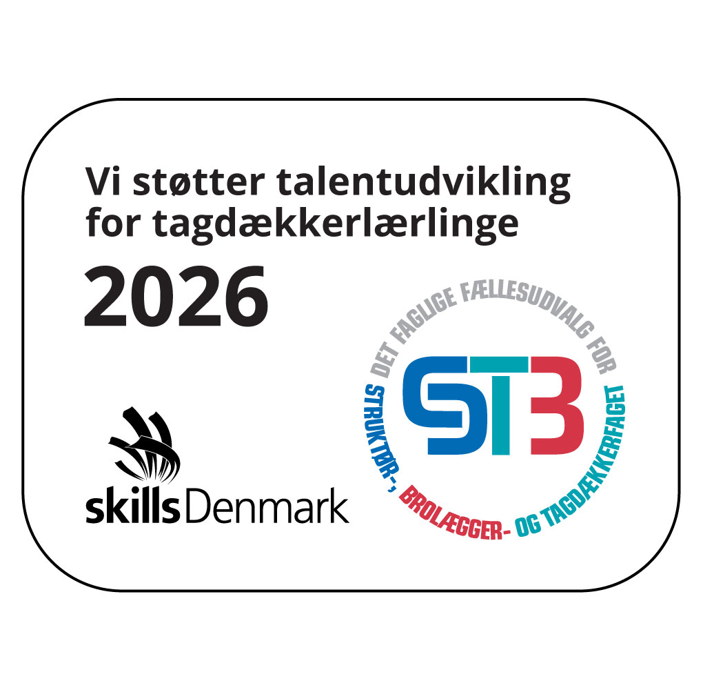 DM Sponsormærkat 2026 Tagdækker RGB