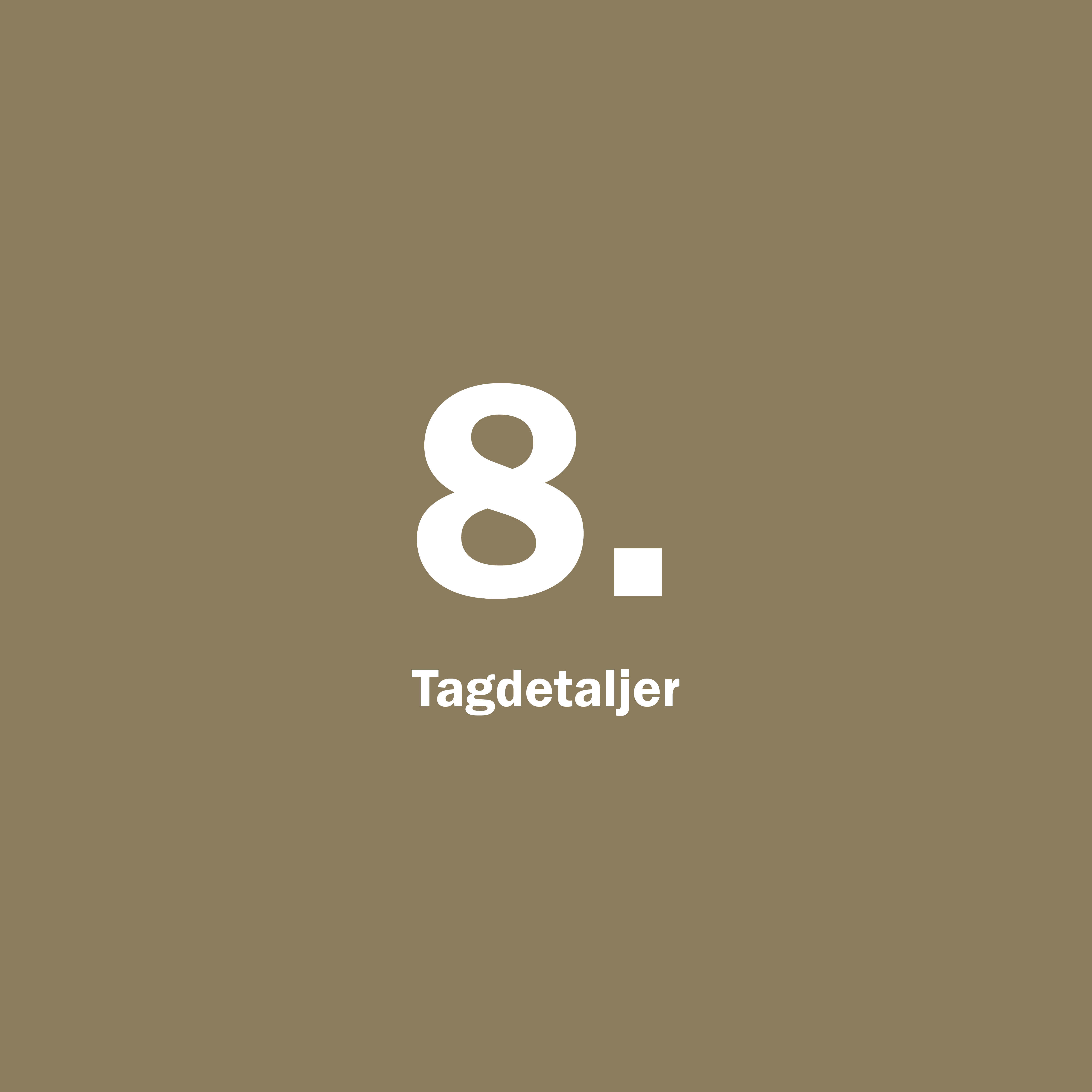 8. Tagdetaljer (1)